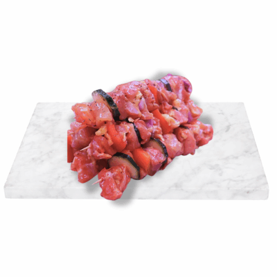 Spiedini di pollo birra e miele